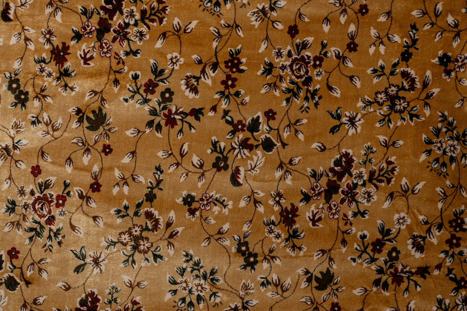 Florida Old Gold Royal Satin Wall-to-Wall Carpet