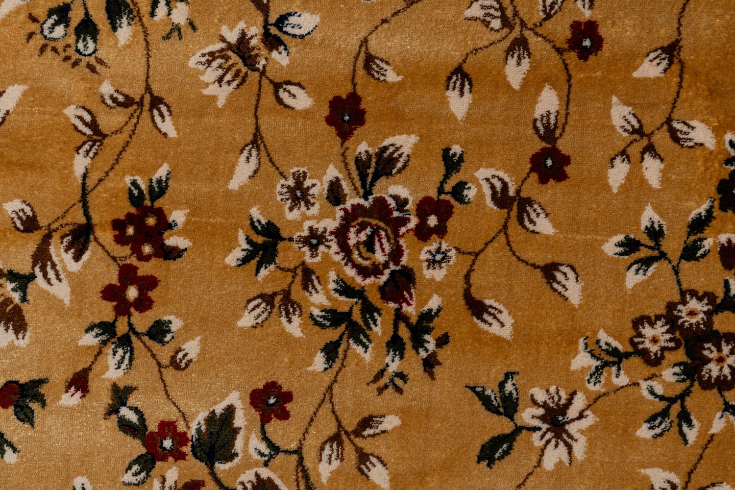 Florida Old Gold Royal Satin Wall-to-Wall Carpet